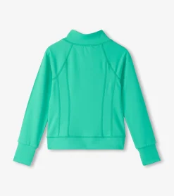 Hatley Girls Aqua Green Active Jacket
