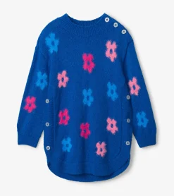 Hatley Girls Bold Flowers Sweater Tunic