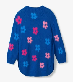 Hatley Girls Bold Flowers Sweater Tunic