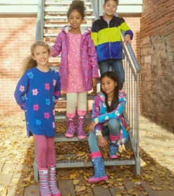 Hatley Girls Bold Flowers Sweater Tunic