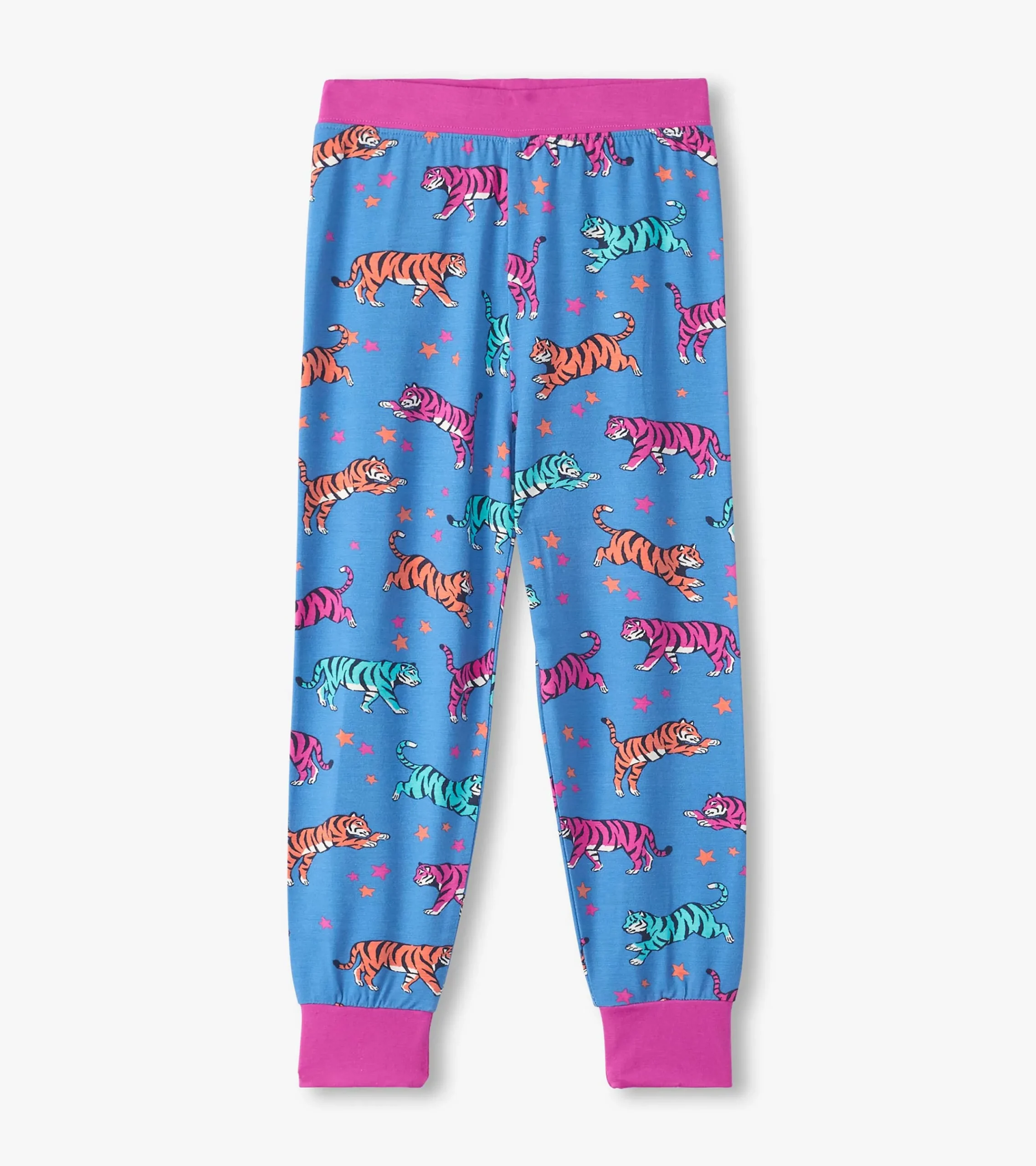 Best Hatley Girls Celestial Tigers Bamboo Pajama Set