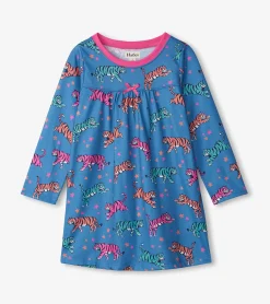 Hot Hatley Girls Celestial Tigers Nightgown