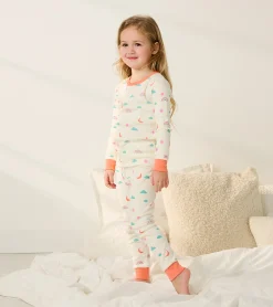 New Hatley Girls Charms Organic Cotton Pajama Set