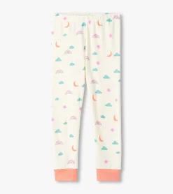 New Hatley Girls Charms Organic Cotton Pajama Set