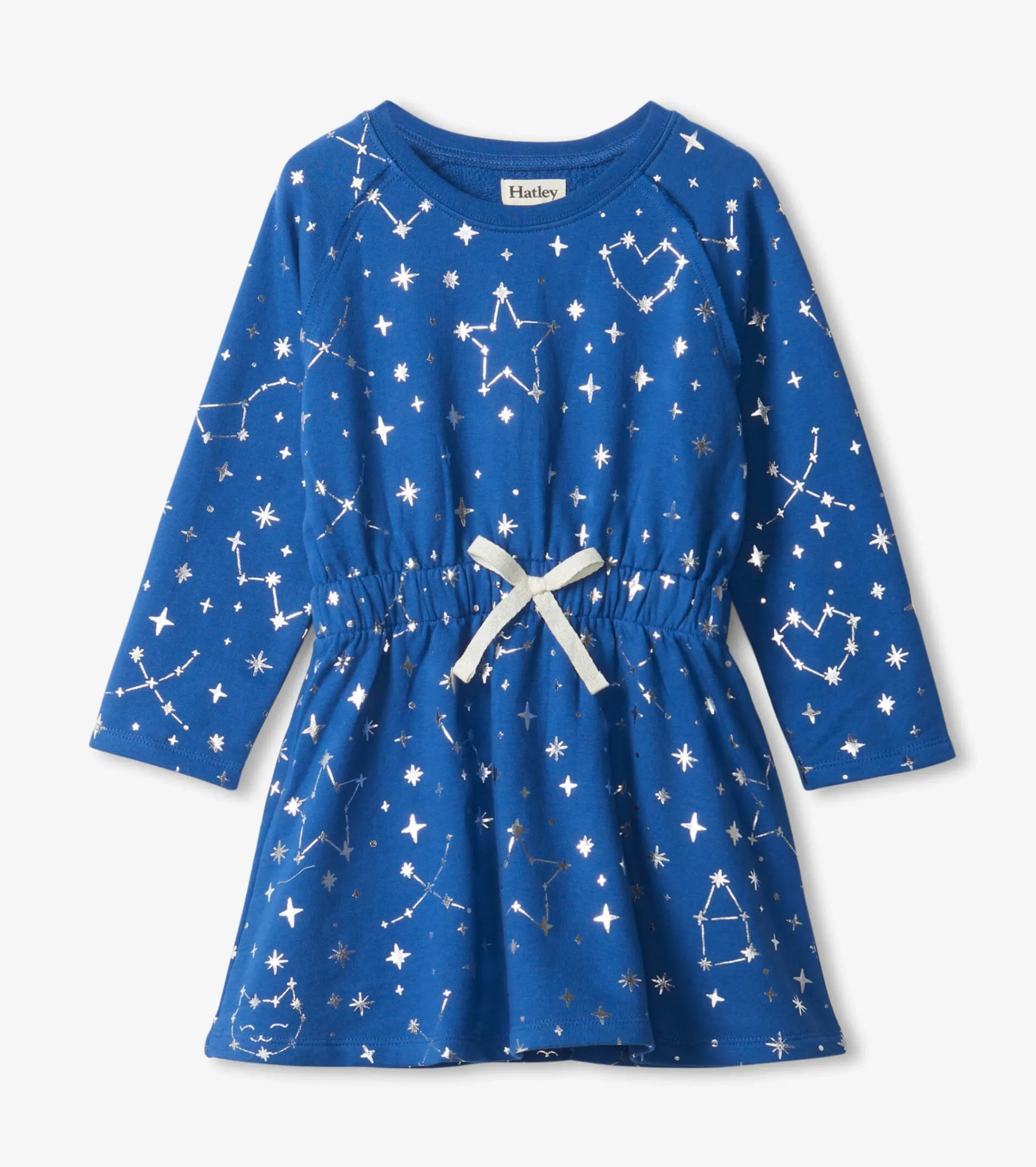 Clearance Hatley Girls Constellations Waist Terry Dress