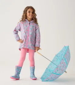 Hot Hatley Girls Ditsy Floral Packable Rain Boots