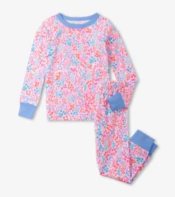 New Hatley Girls Ditsy Floral Pajama Set