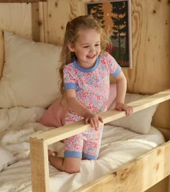 Hot Hatley Girls Ditsy Floral Short Pajama Set