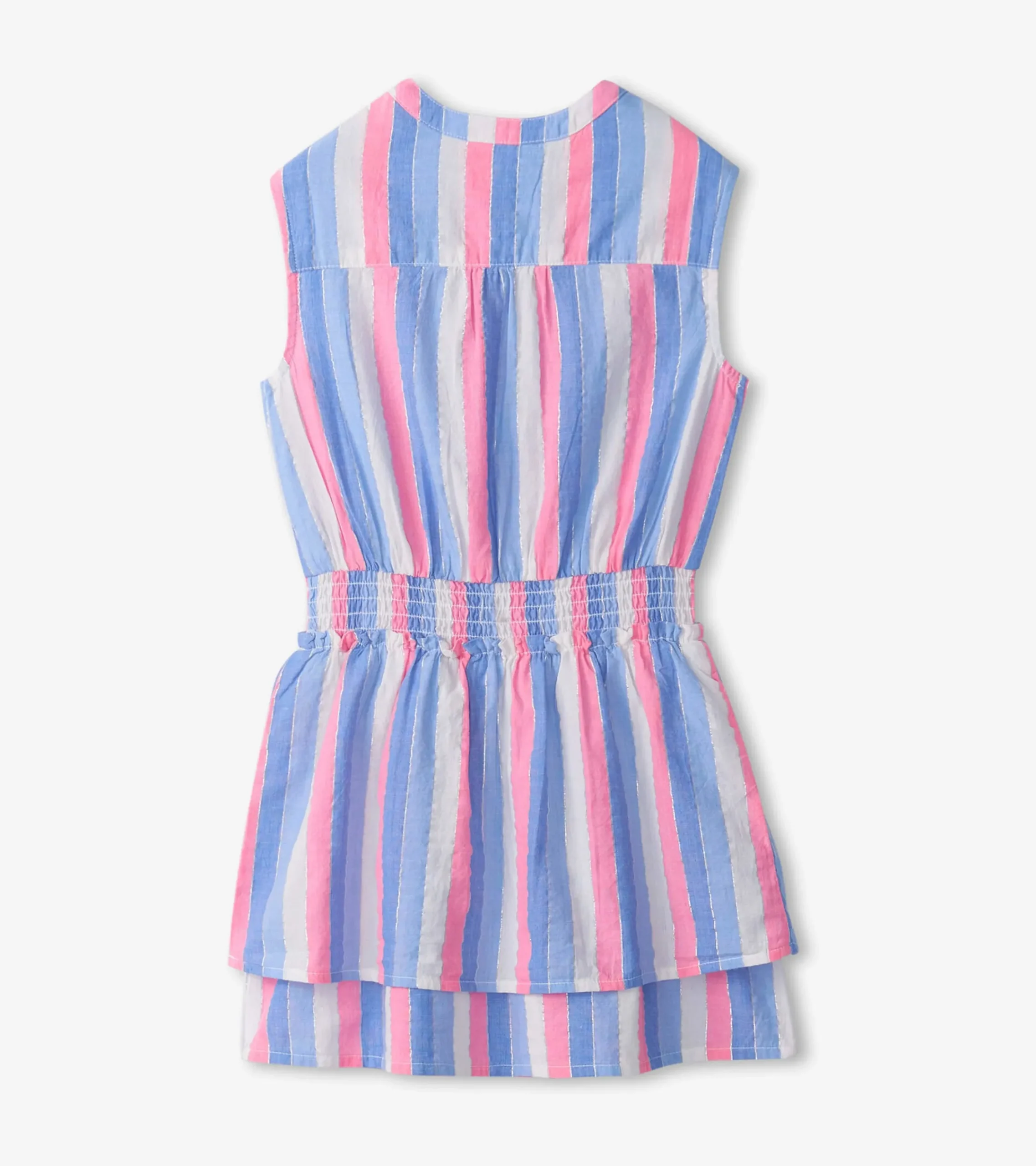 Sale Hatley Girls Evening Sky Smocked Waist Dress