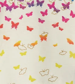 Online Hatley Girls Falling Butterflies Long Sleeve Graphic Tee
