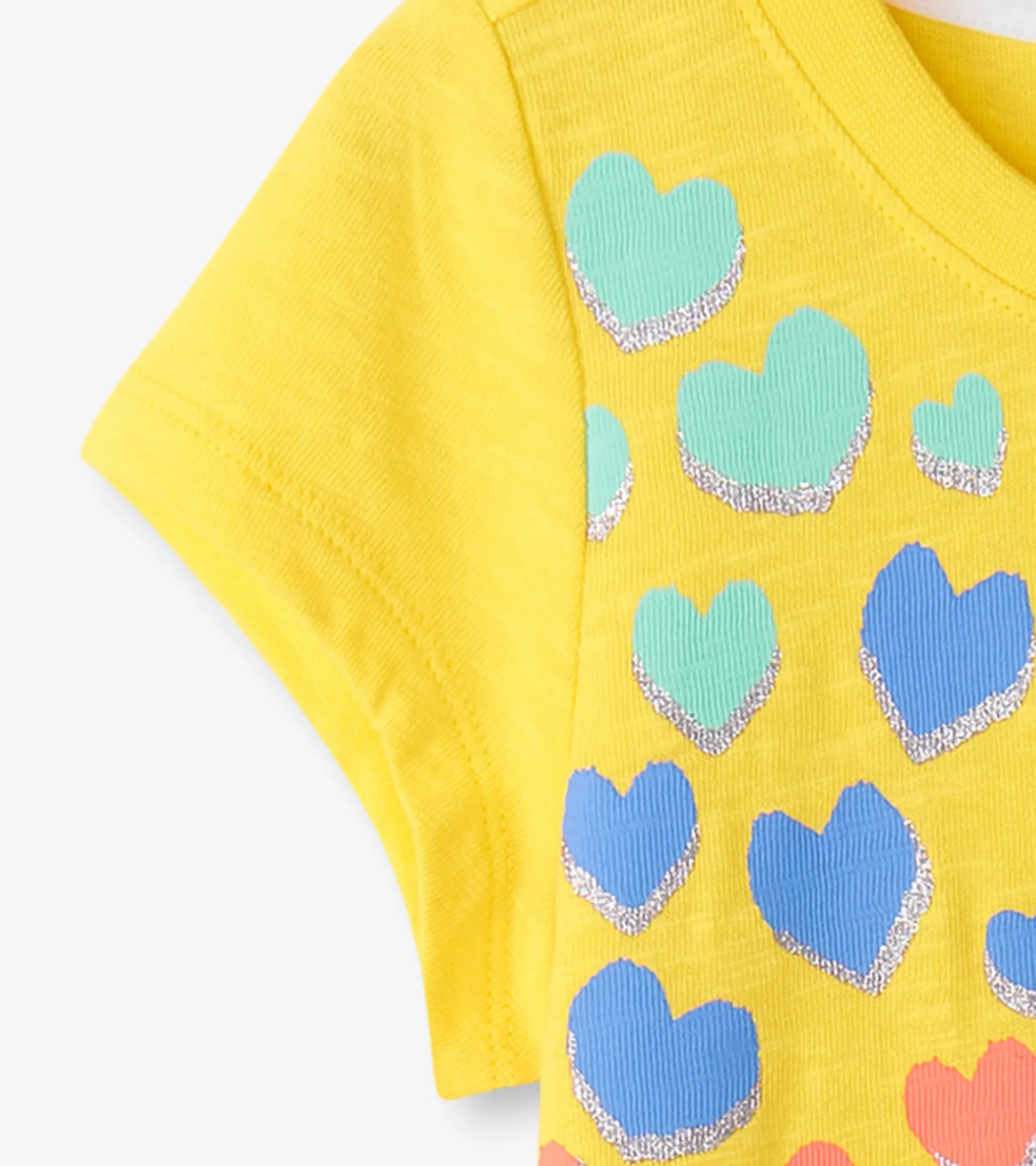 Hatley Girls Falling Hearts Graphic Tee