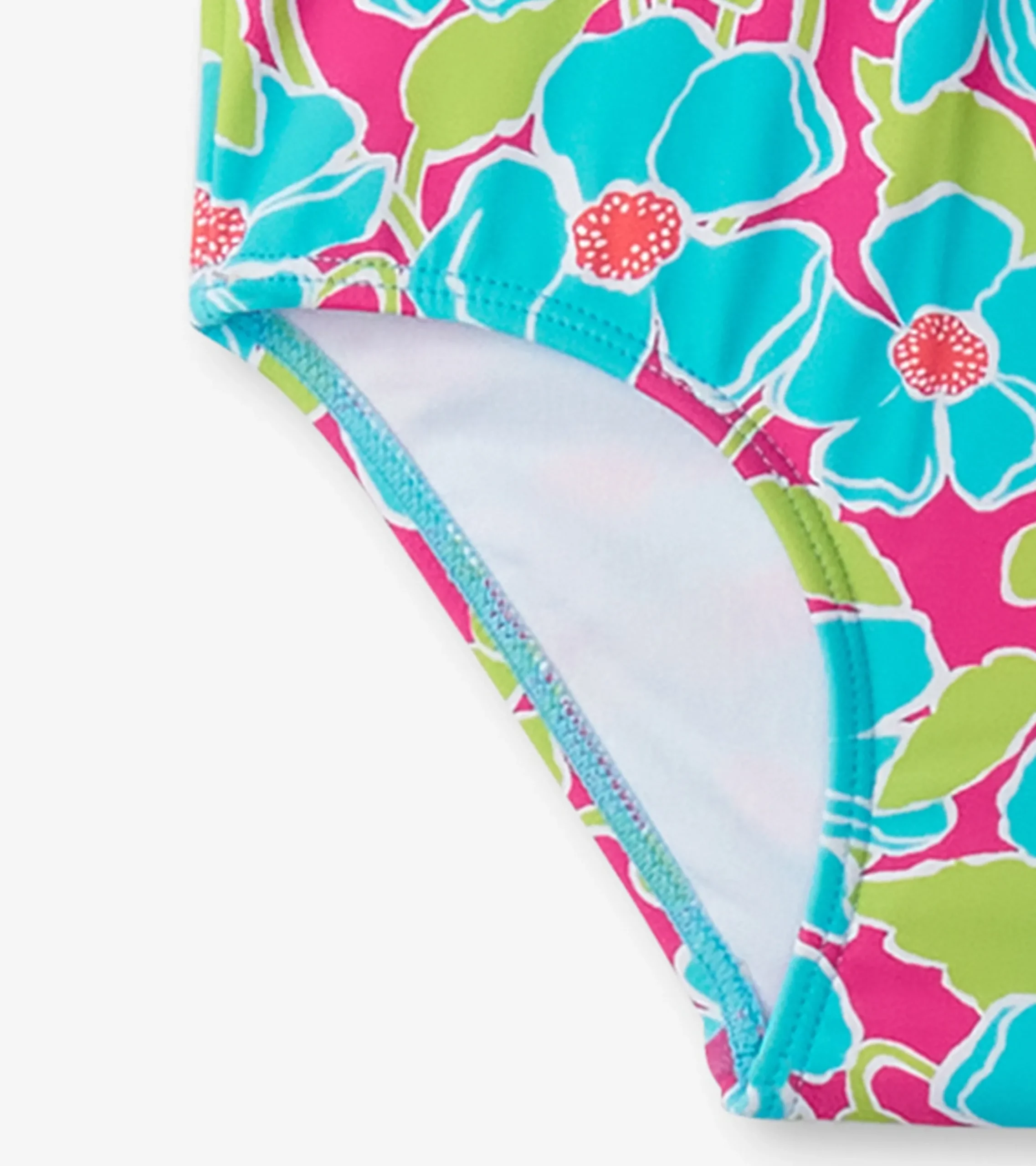 Discount Hatley Girls Floating Poppies One-Piece Rashguard