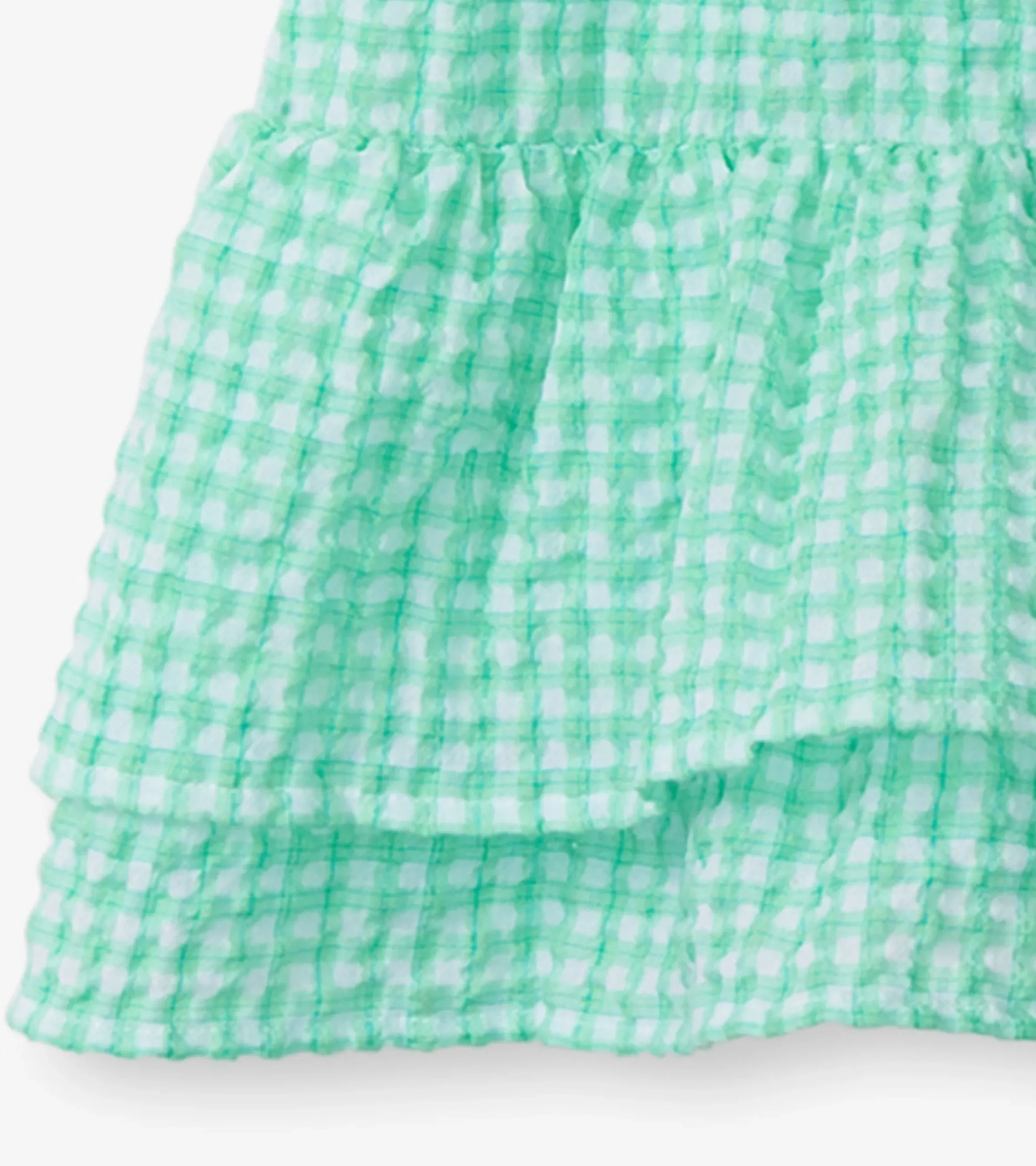 Hot Hatley Girls Gingham Seersucker Smocked Dress