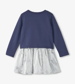 Best Hatley Girls Headphones Dropped Waist Dress