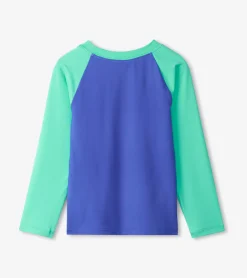 Best Hatley Girls Kaleidoscope Long Sleeve Rashguard