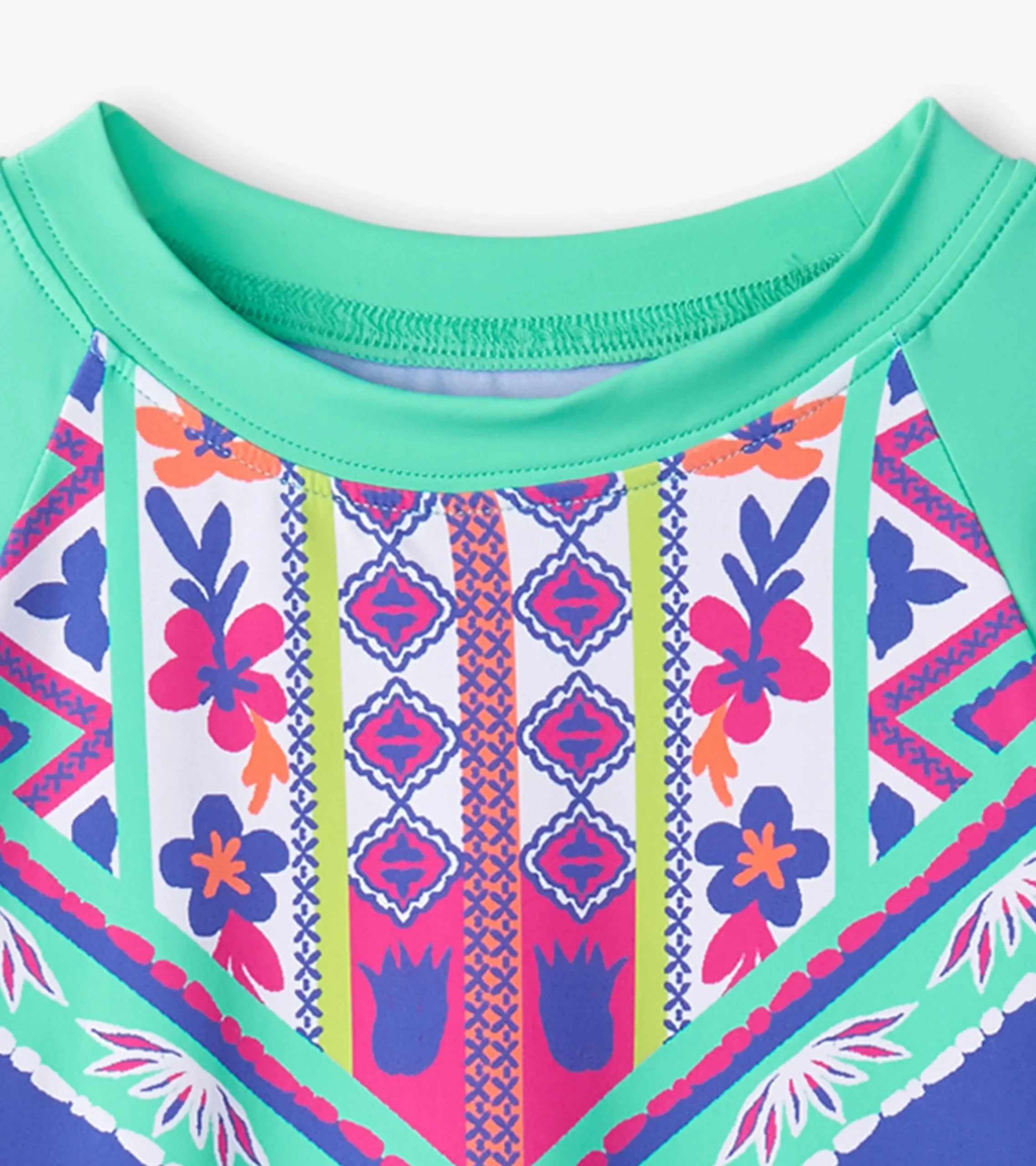 Best Hatley Girls Kaleidoscope Long Sleeve Rashguard