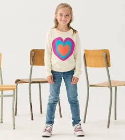 Hot Hatley Girls Layered Hearts Sweater