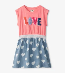 New Hatley Girls Love Elastic Waist Dress