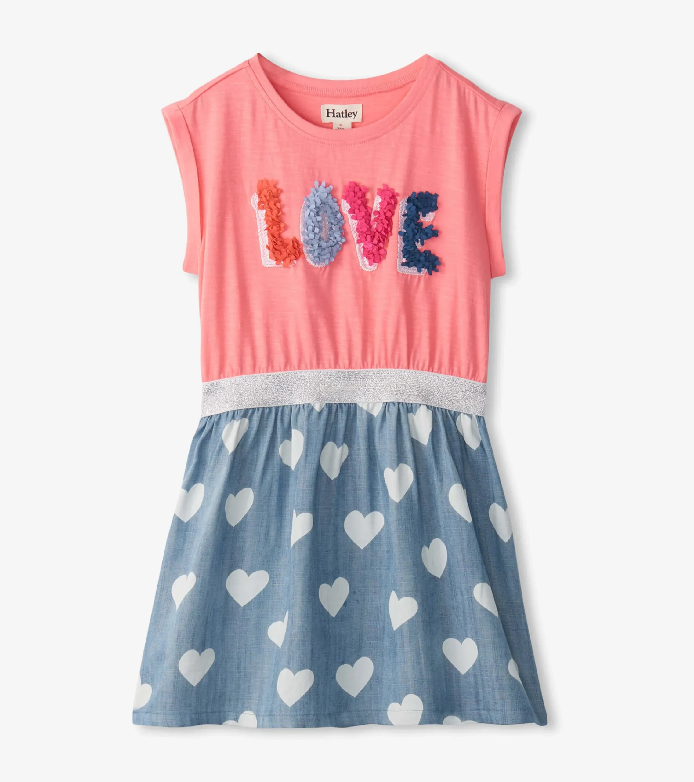 New Hatley Girls Love Elastic Waist Dress