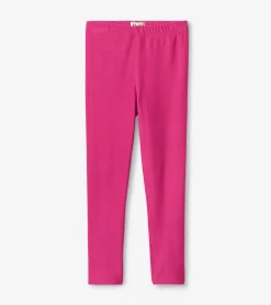 Best Hatley Girls Magenta Cozy Leggings