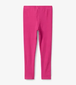 Best Hatley Girls Magenta Cozy Leggings