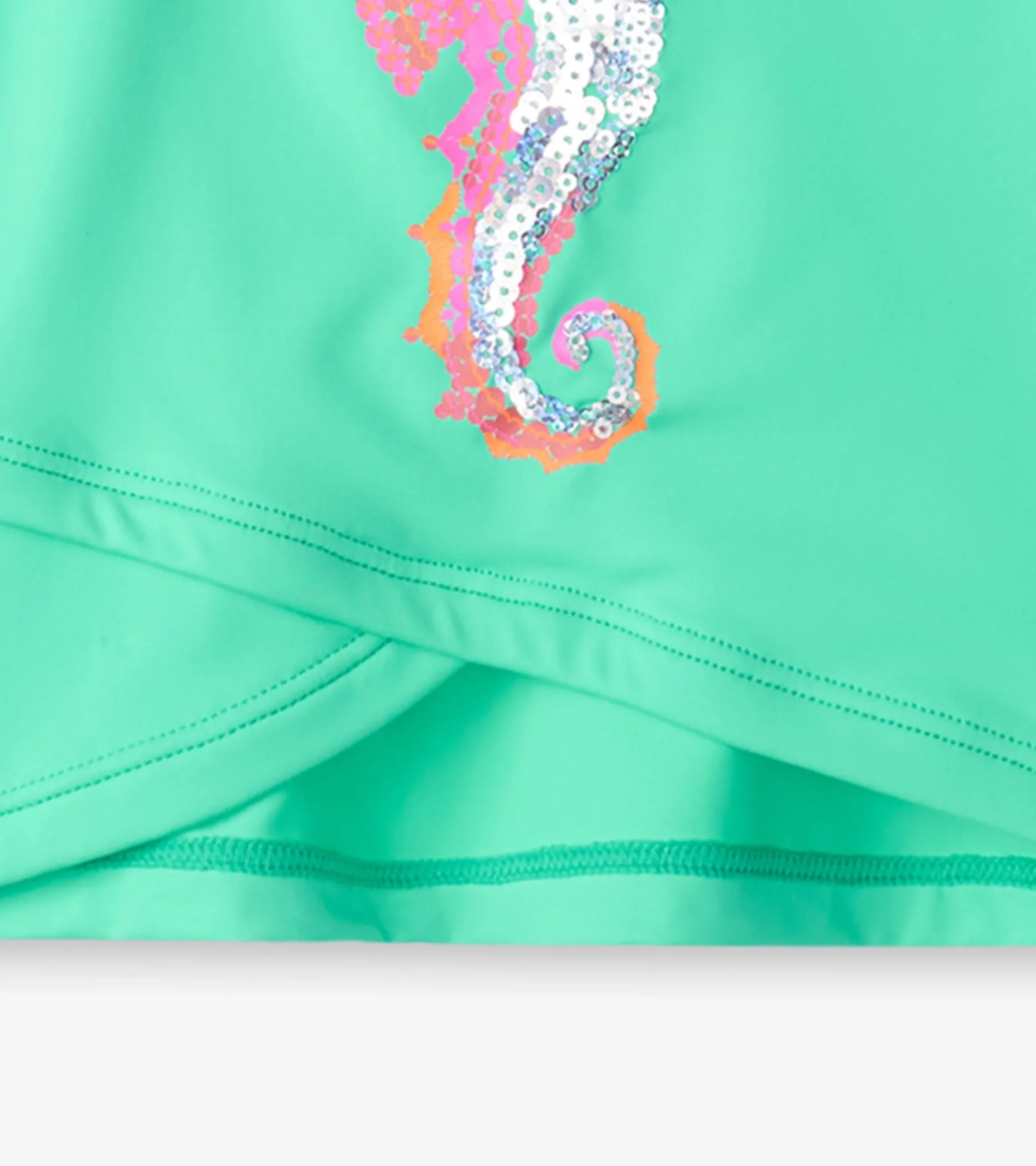 Sale Hatley Girls Painted Sea Horse Cross Over Cover-Up