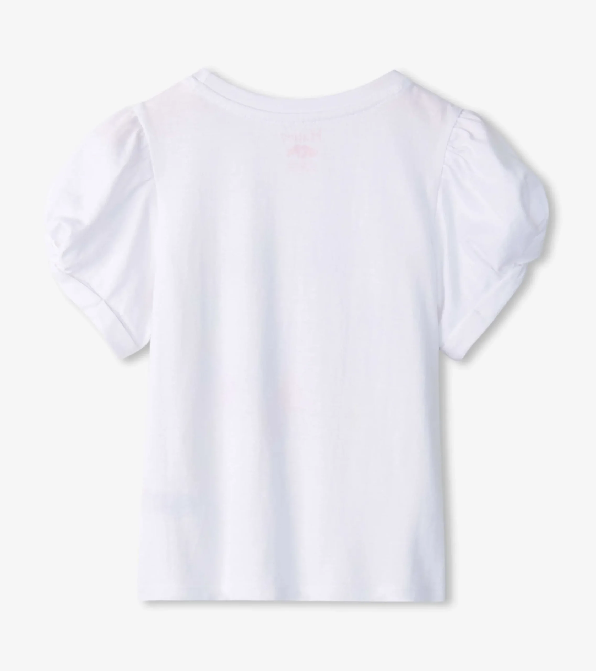 Sale Hatley Girls Peace Flower Twisted Sleeve Tee