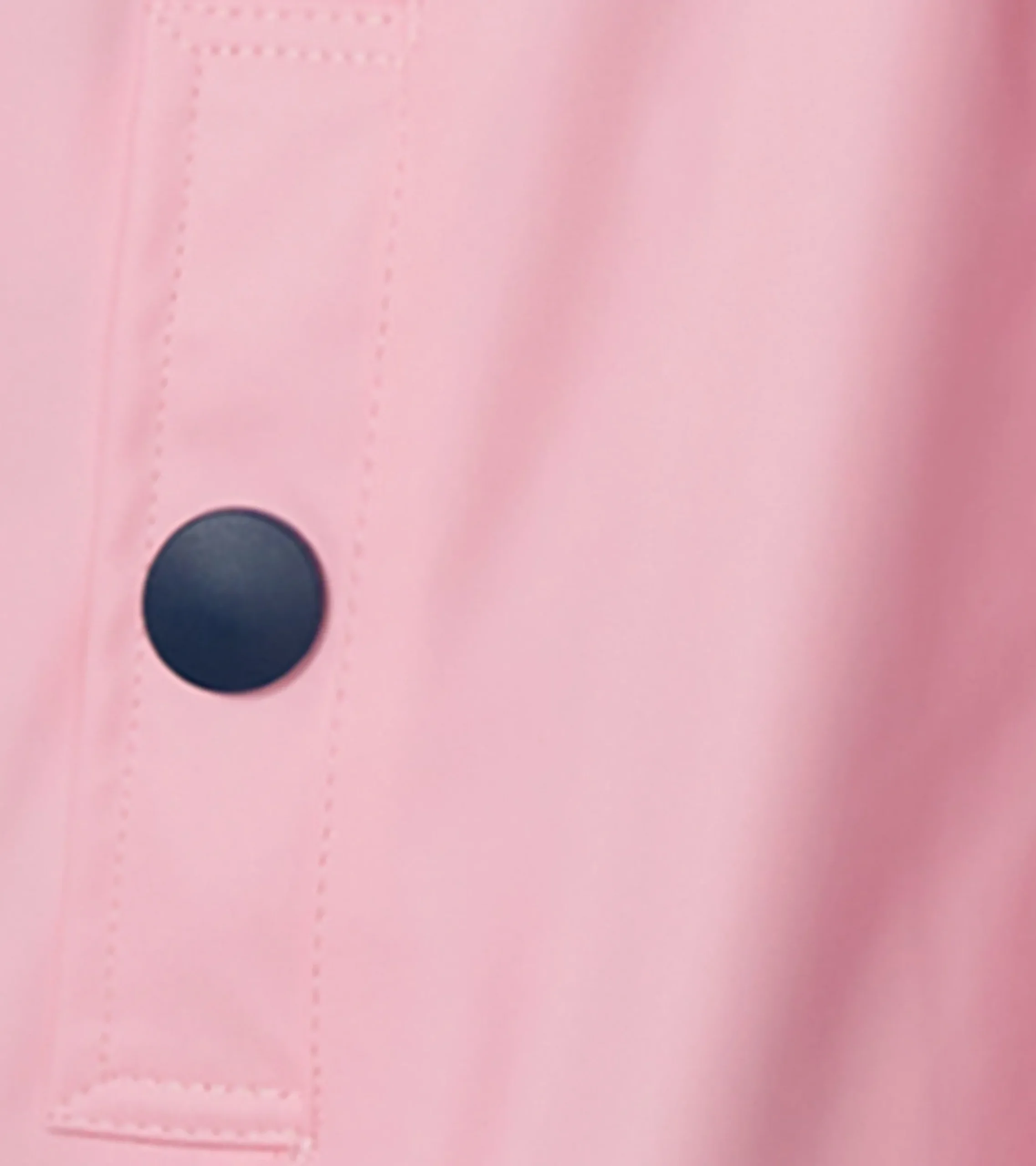 Discount Hatley Girls Pink & Navy Button-Up Rain Jacket