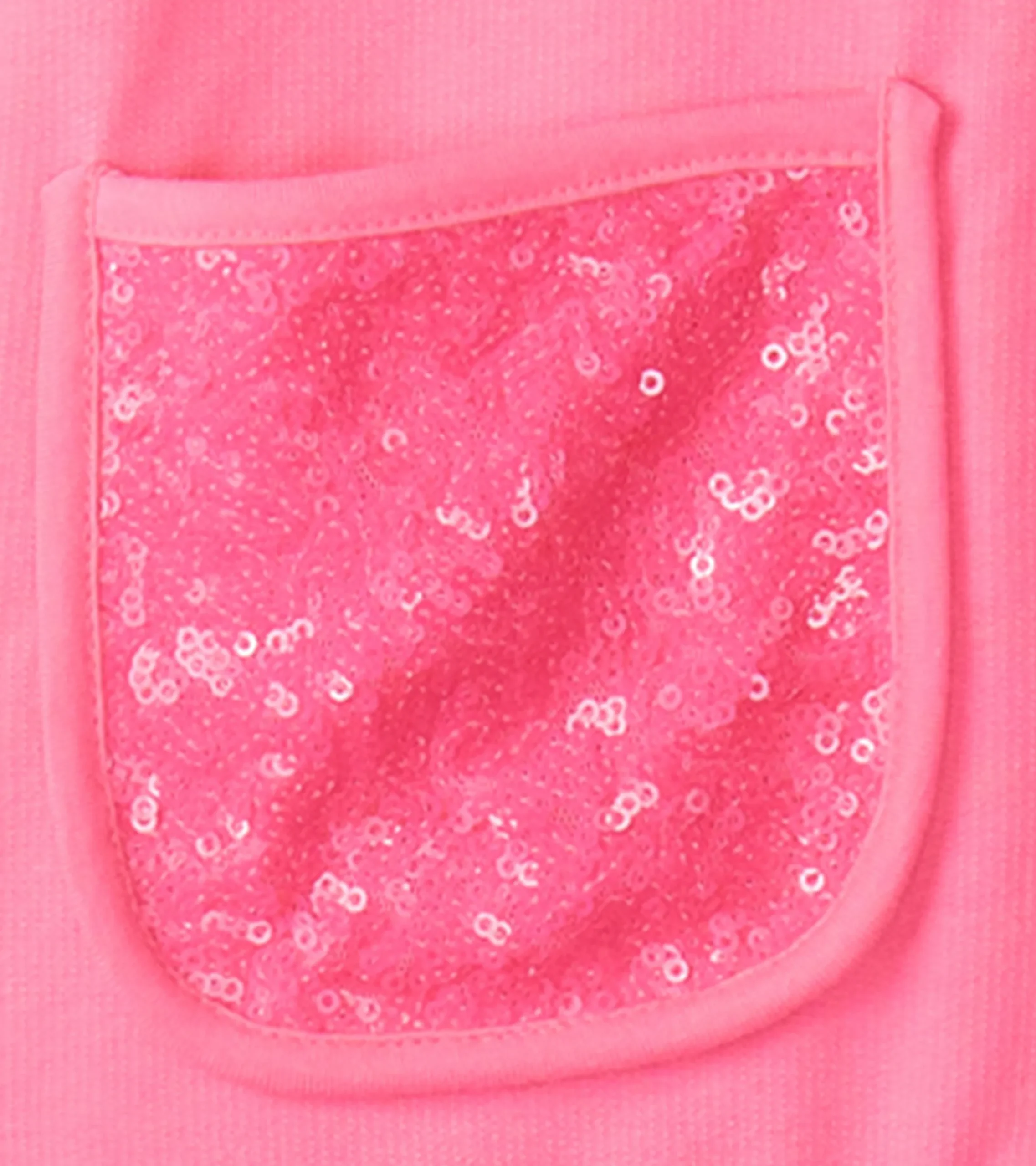 Online Hatley Girls Pink Neon Raglan Hoodie