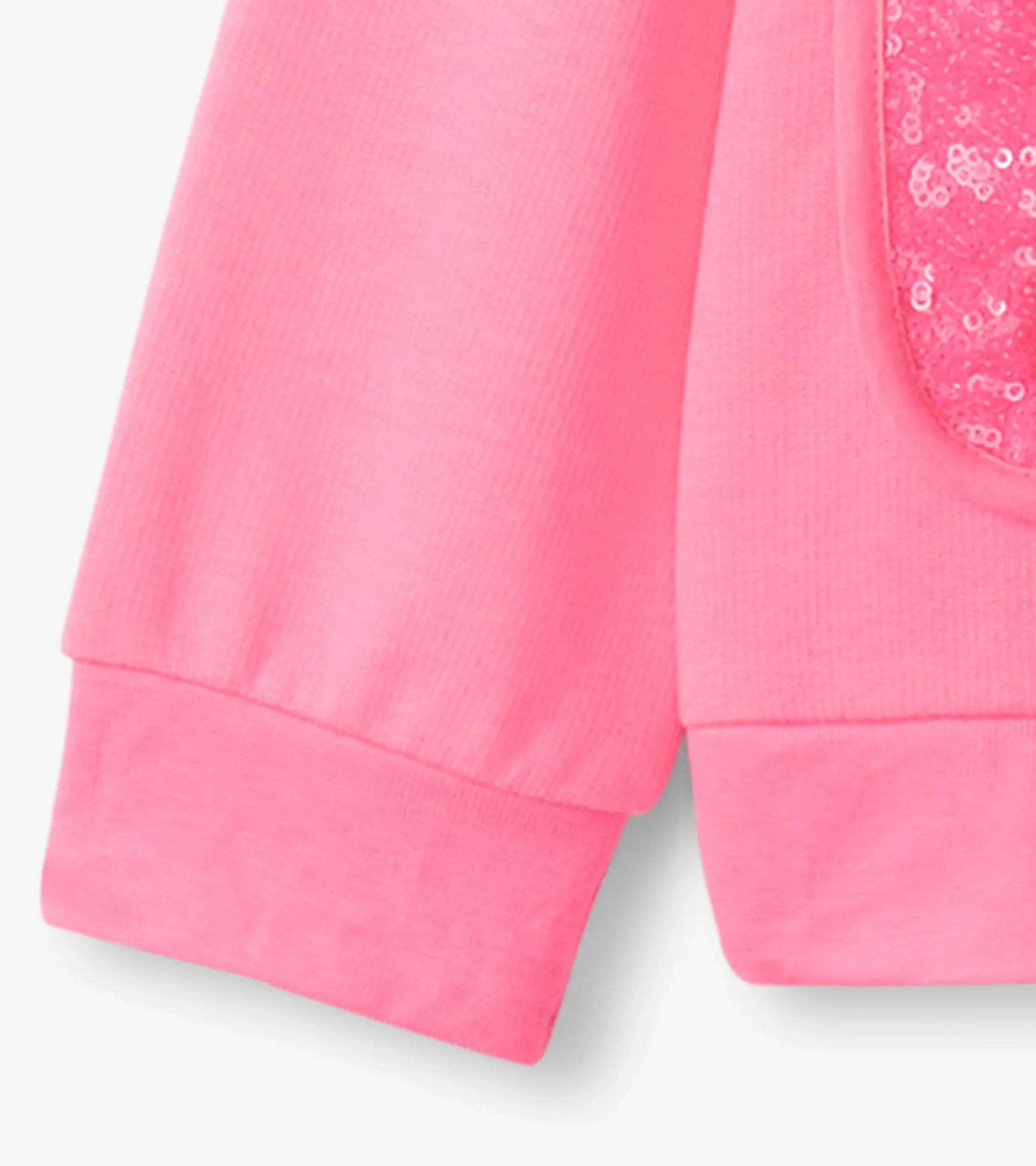Online Hatley Girls Pink Neon Raglan Hoodie