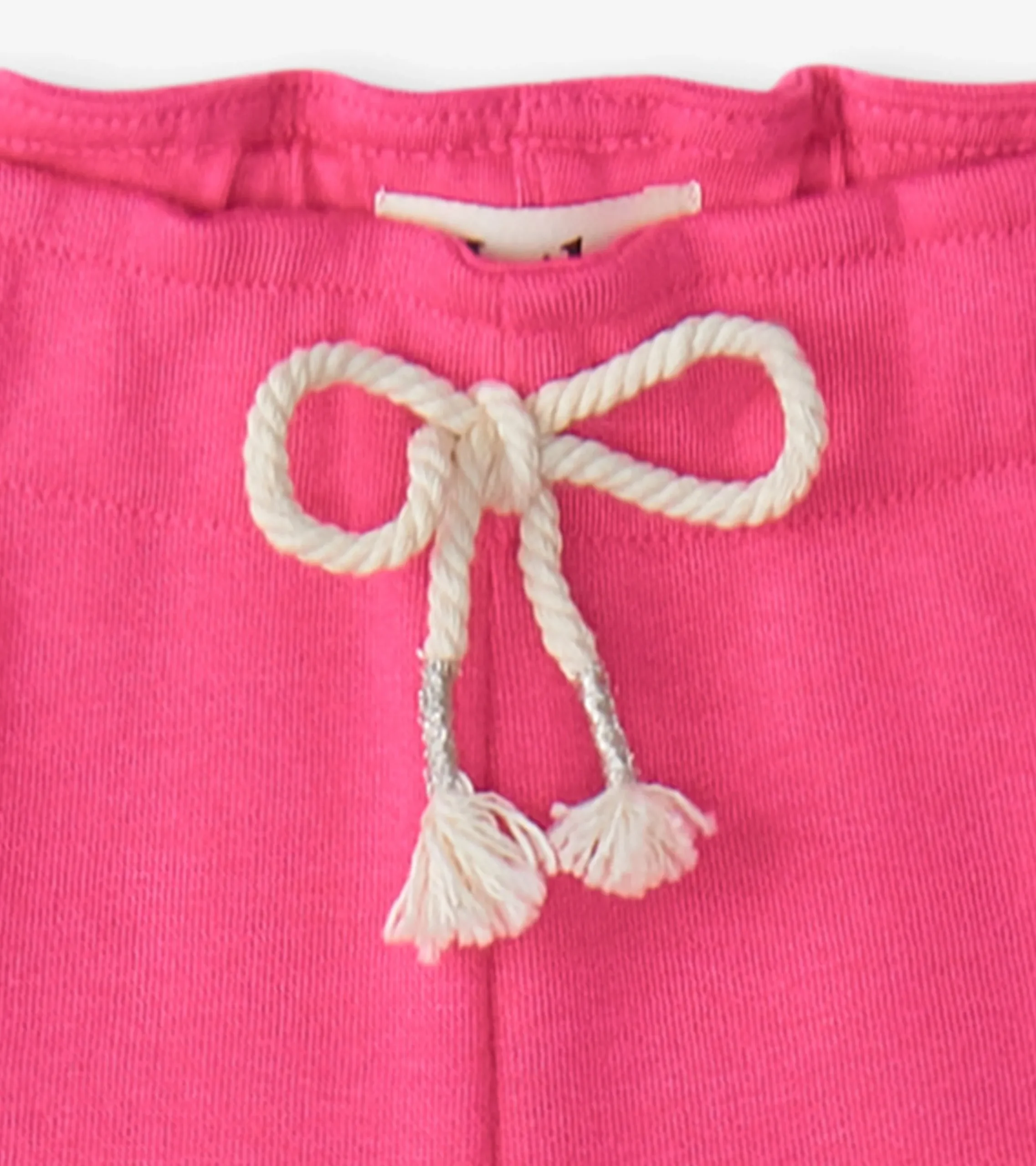 New Hatley Girls Pink Paper Bag Shorts