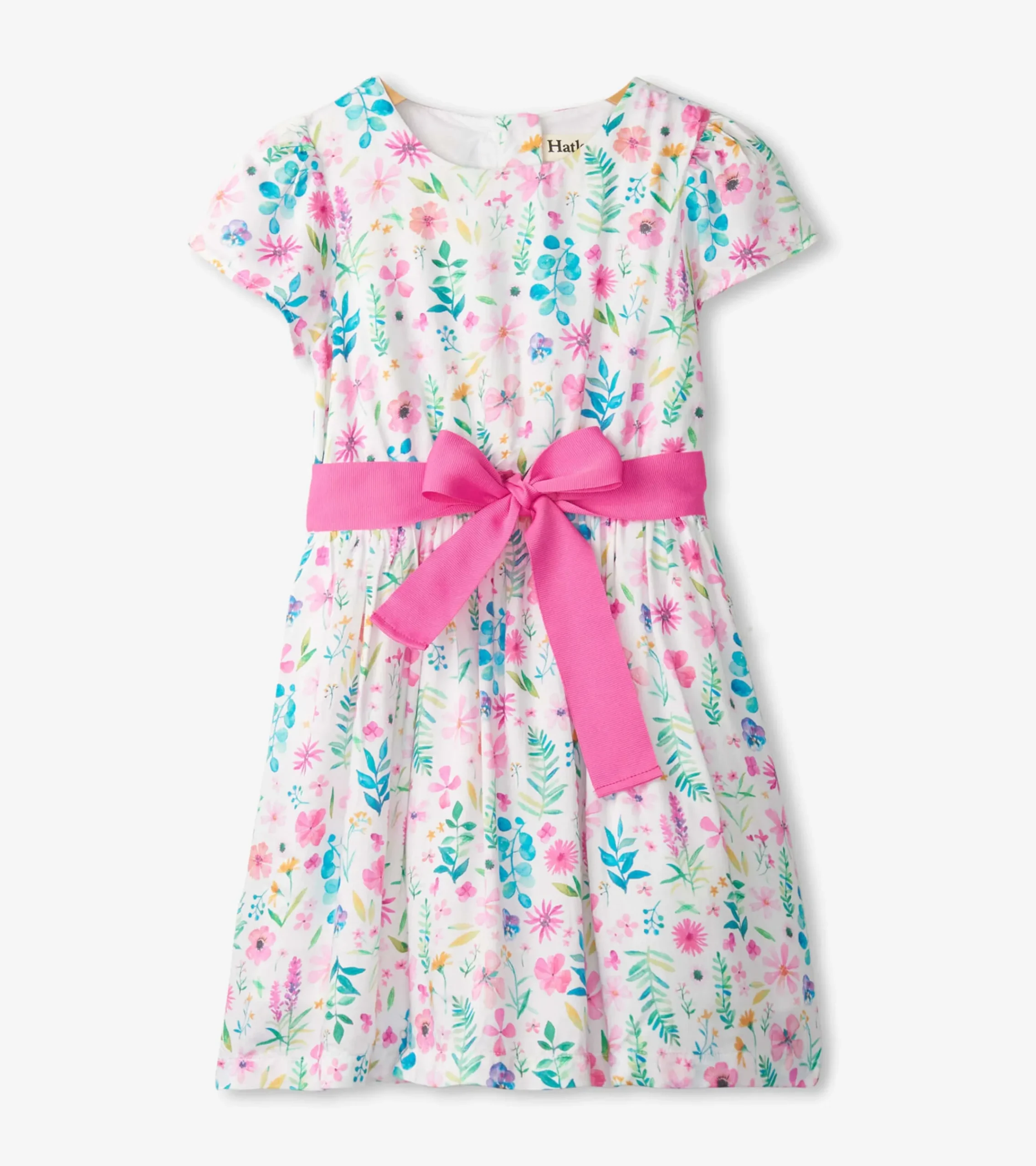 New Hatley Girls Pressed Flower Garden Dress