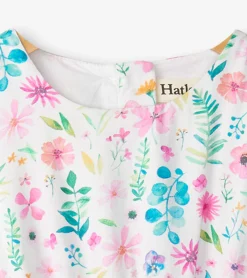 New Hatley Girls Pressed Flower Garden Dress
