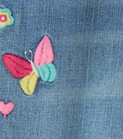 Best Hatley Girls Pretty Patches Stretch Jeans