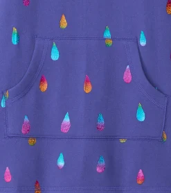 Sale Hatley Girls Rainbow Raindrops Sweater Dress