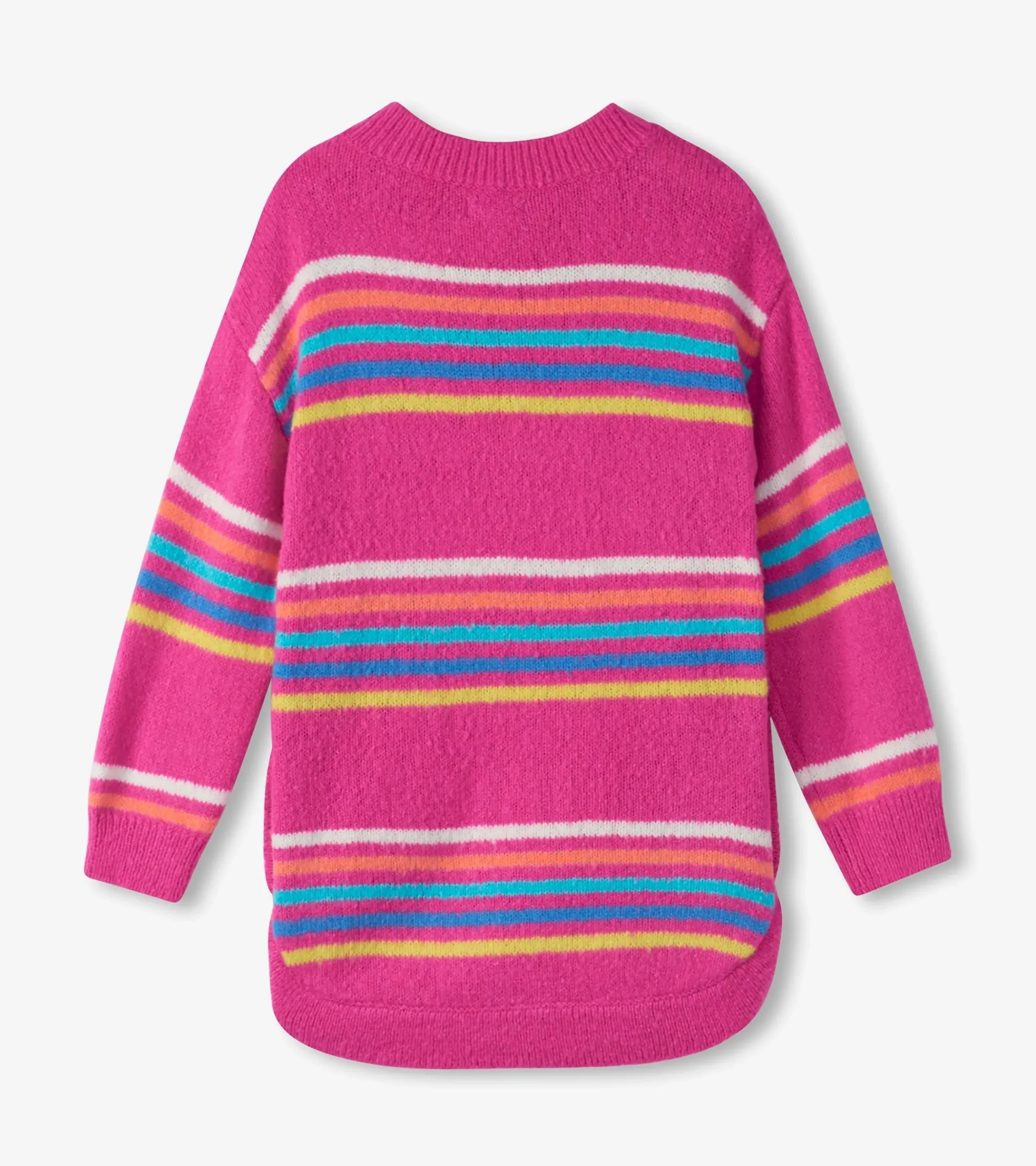 Hatley Girls Rainbow Stripes Sweater Tunic