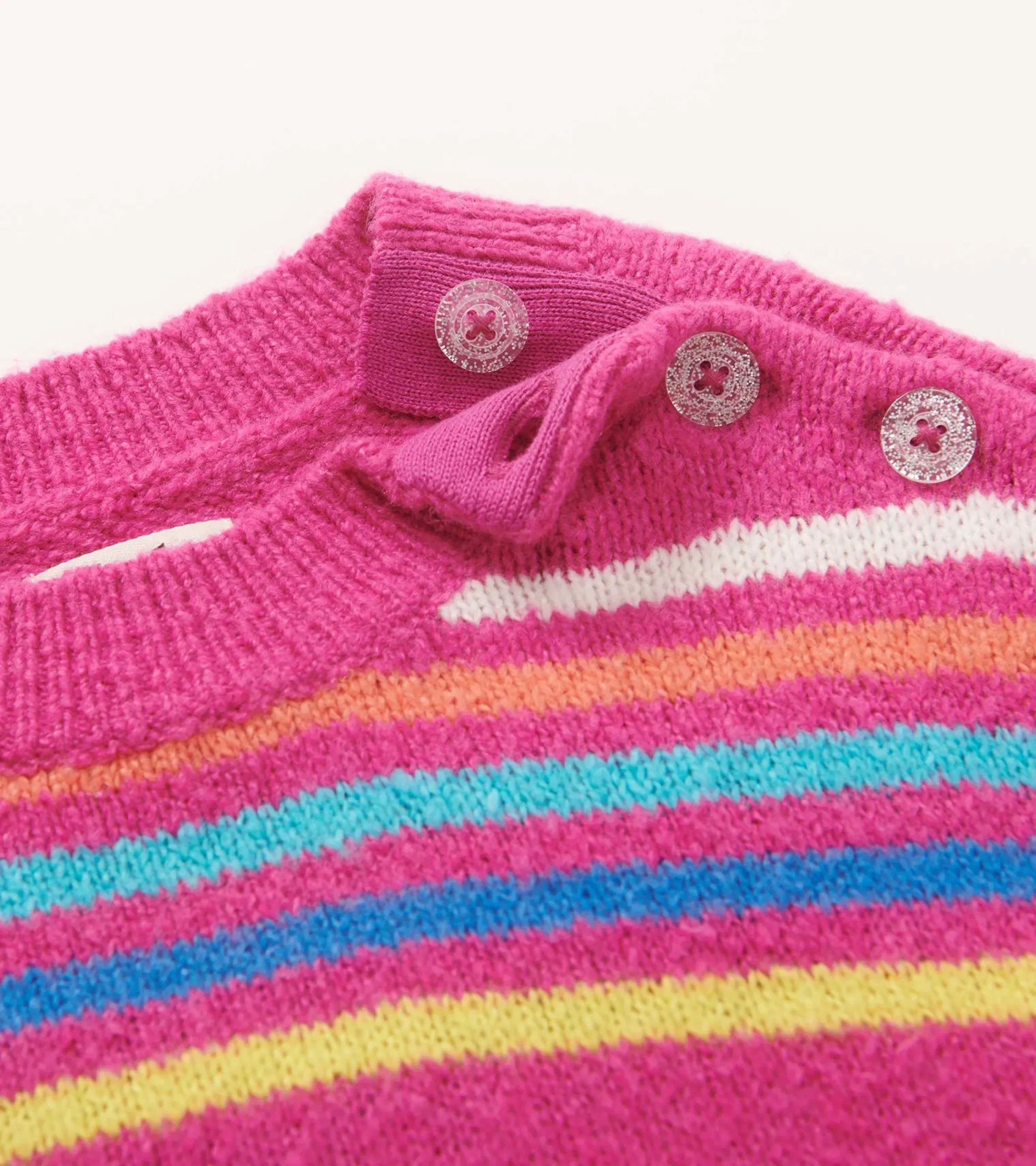 Hatley Girls Rainbow Stripes Sweater Tunic