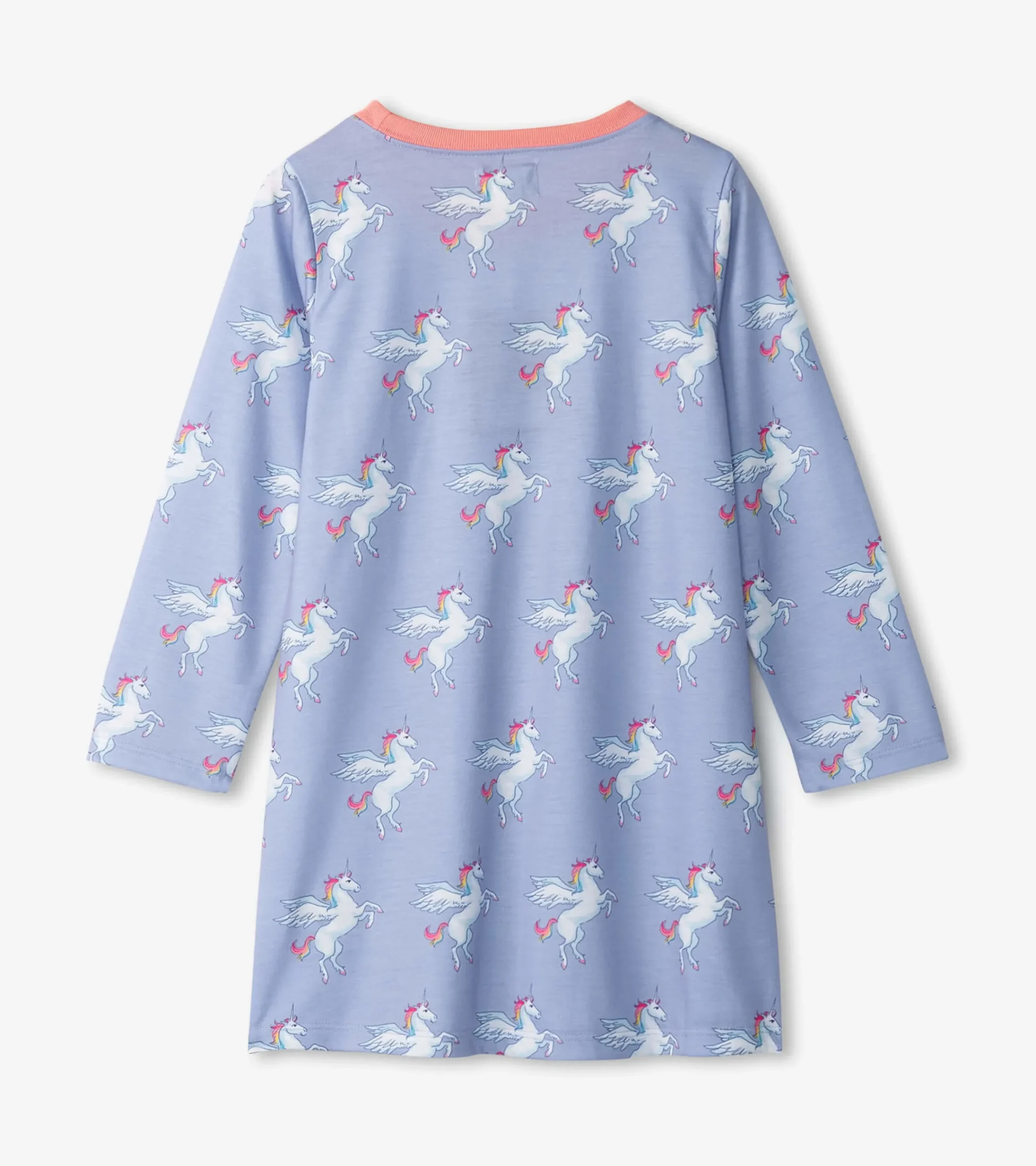 Online Hatley Girls Rainbow Unicorn Long Sleeve Nightgown