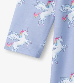 Online Hatley Girls Rainbow Unicorn Long Sleeve Nightgown