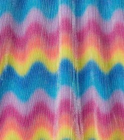 Hot Hatley Girls Rainbow Wave Pleated A-Line Dress
