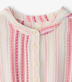 Best Hatley Girls Ribbon Stripe Smocked Waist Dress