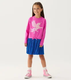 Hot Hatley Girls Sequin Unicorn Skirt Dress