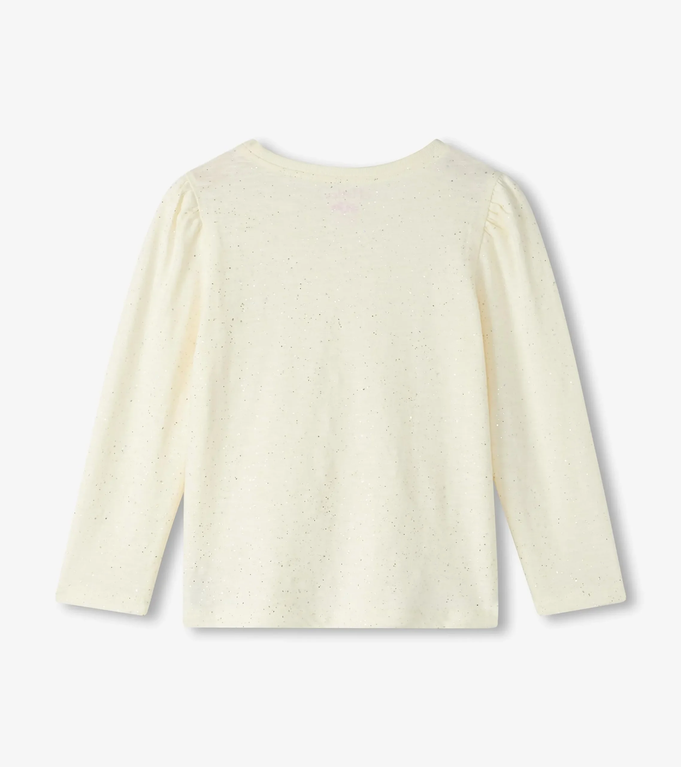 Clearance Hatley Girls Silver Hot Melt Long Sleeve Graphic Tee