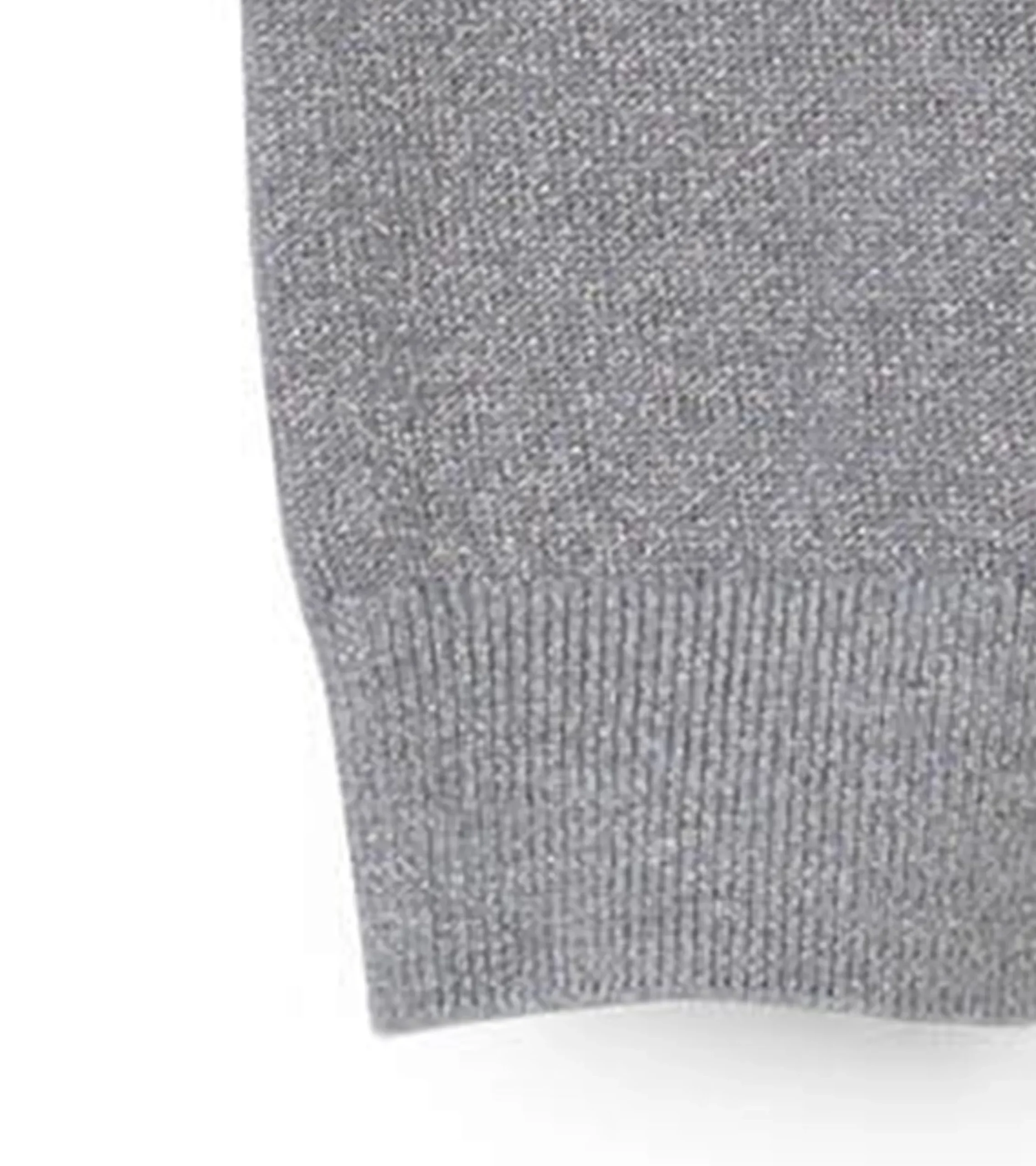Hatley Girls Silver Shimmer Cable Knit Leggings