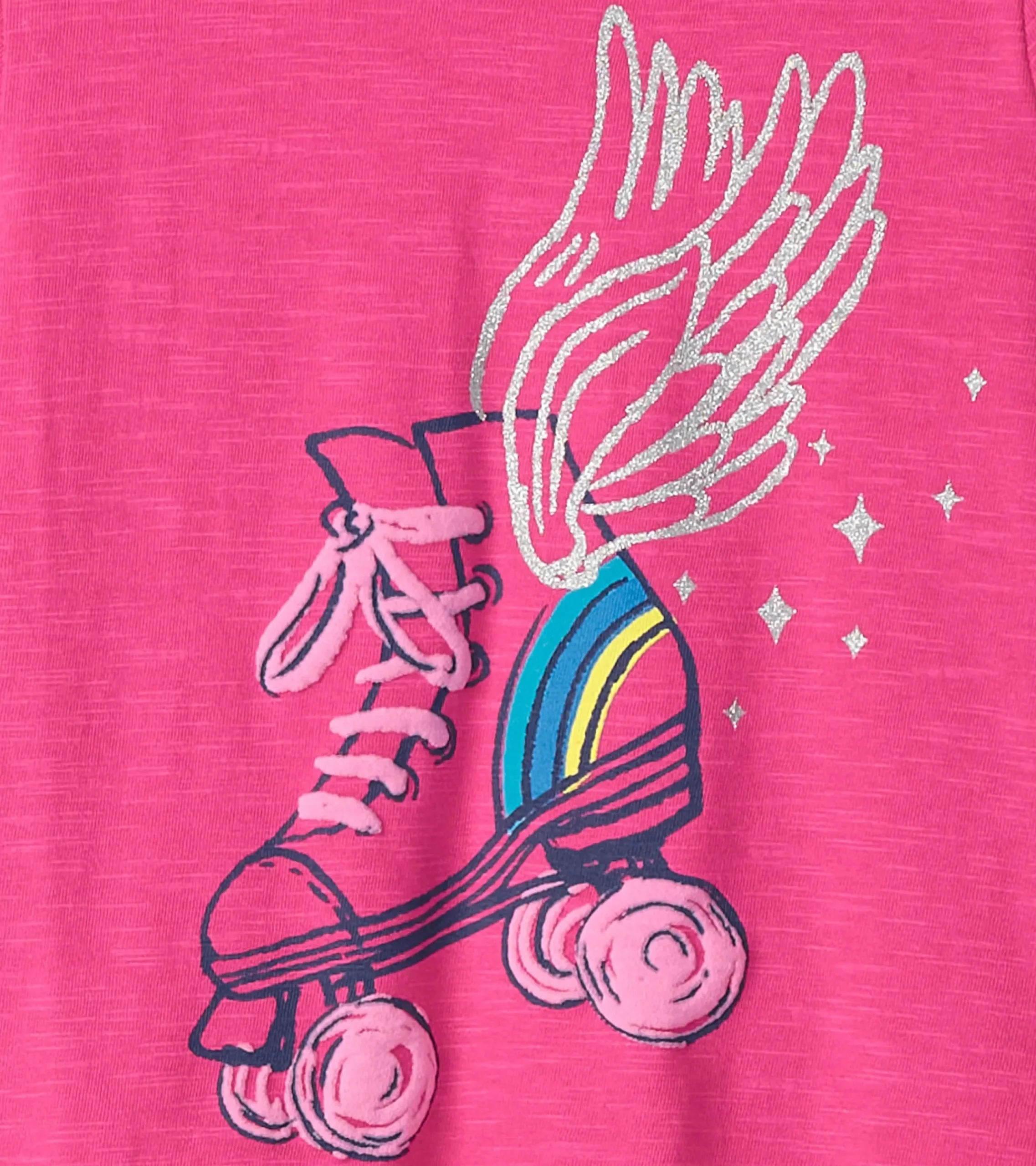 Clearance Hatley Girls Skater Wings Long Sleeve Graphic Tee