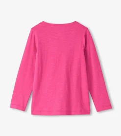 Clearance Hatley Girls Skater Wings Long Sleeve Graphic Tee