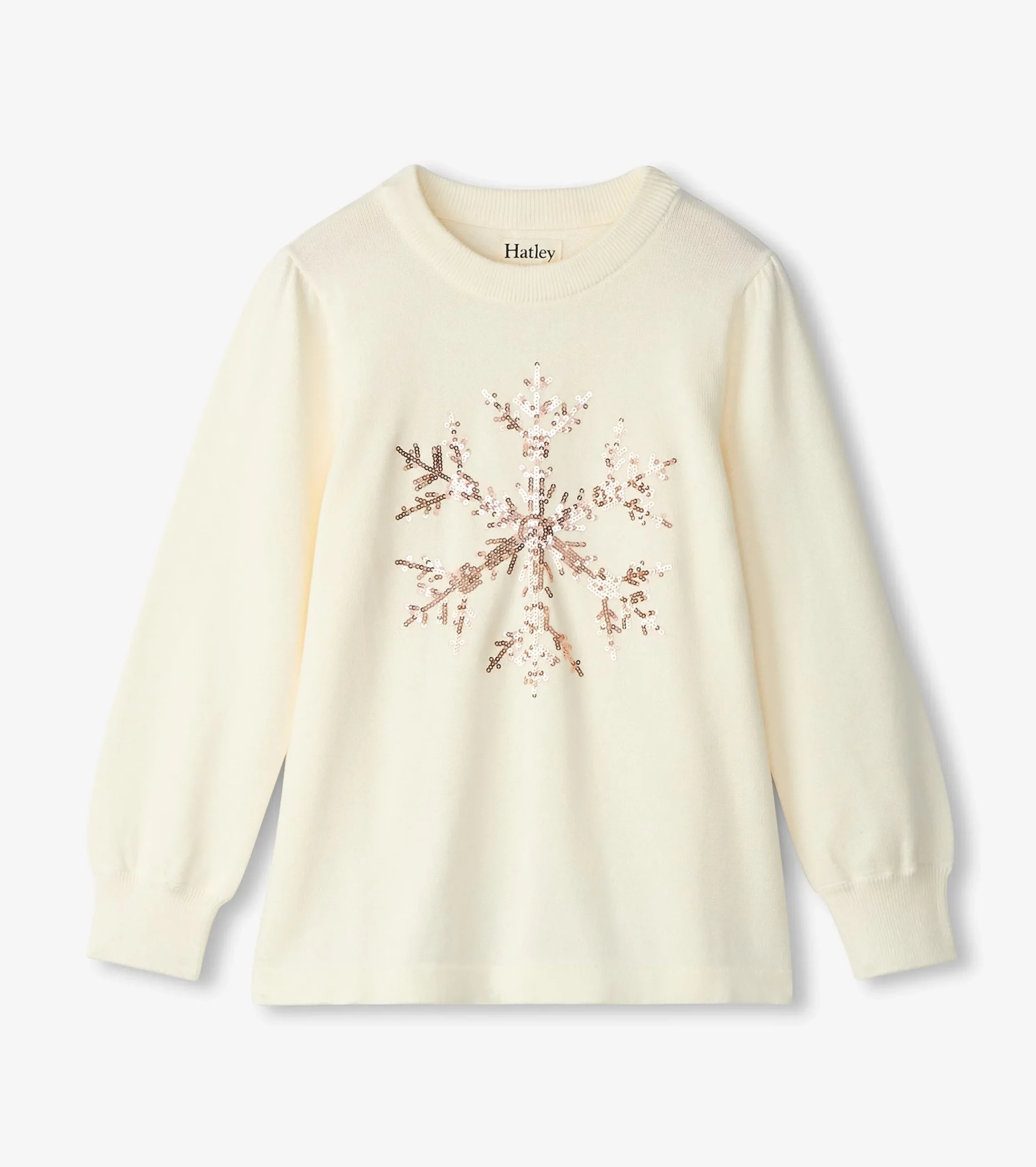 Clearance Hatley Girls Snowflake Pullover Sweater