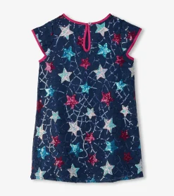 Discount Hatley Girls Starry Sky Party Dress