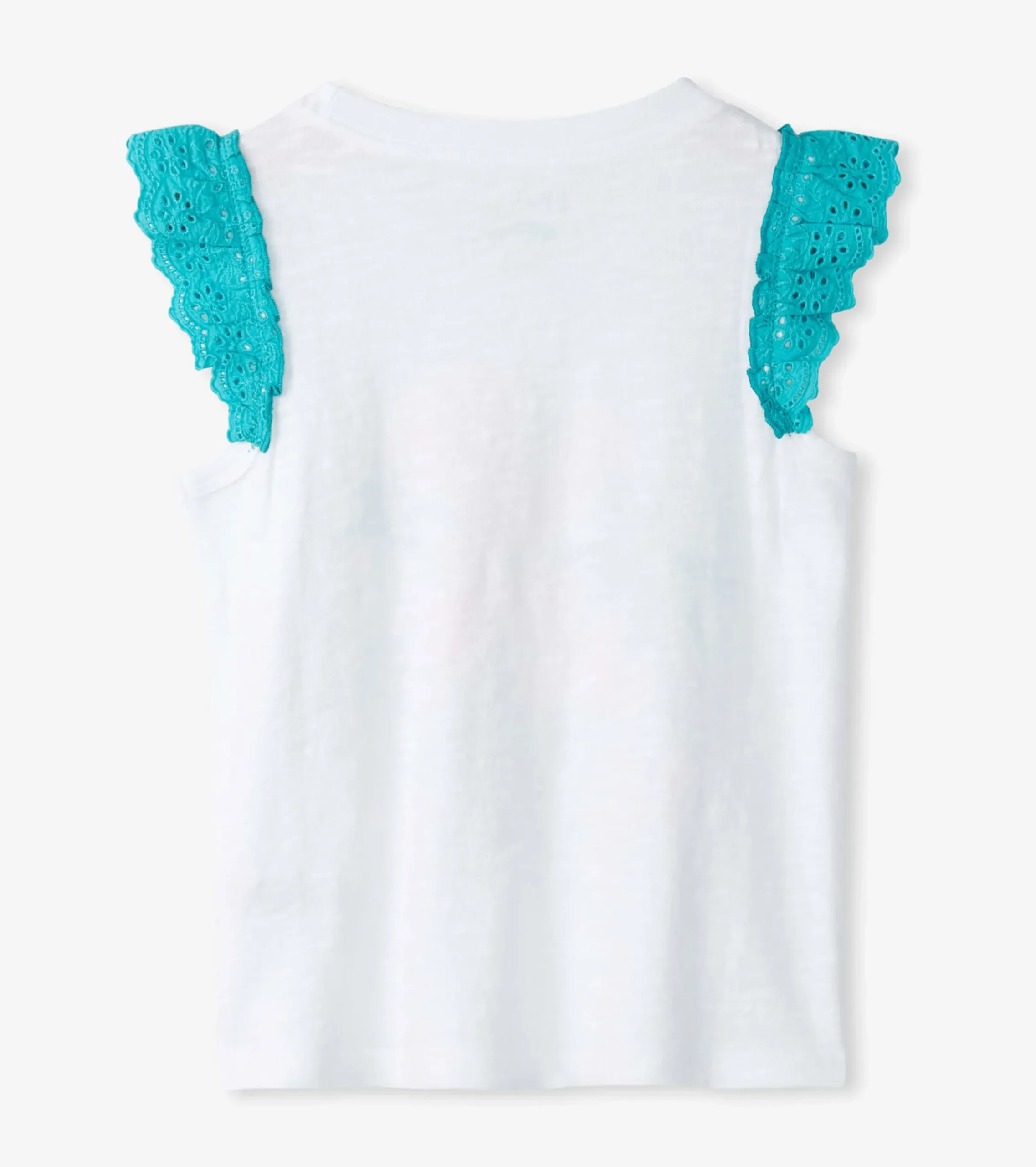 Discount Hatley Girls Stay Golden Ruffle Sleeve Tank Top