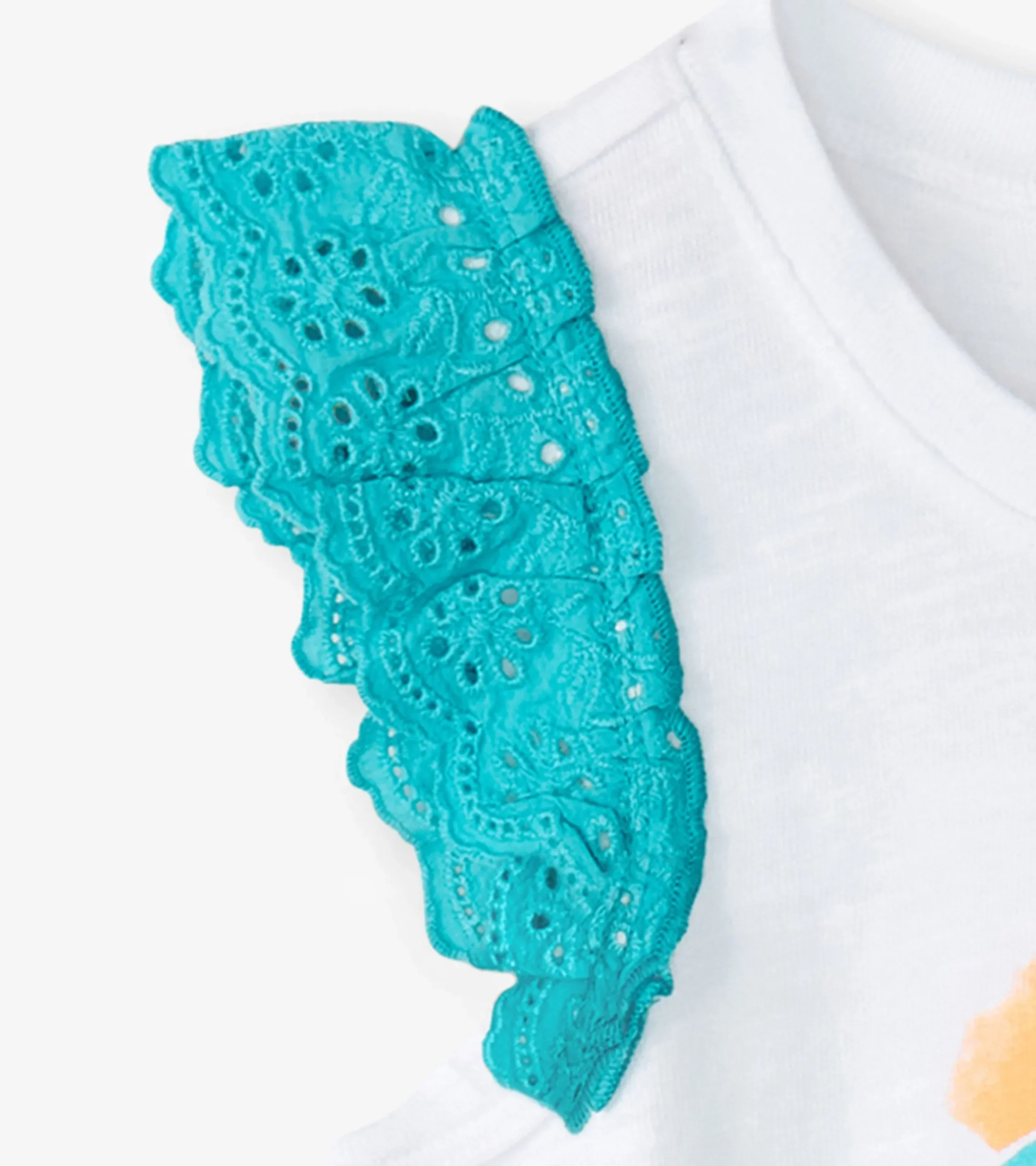 Discount Hatley Girls Stay Golden Ruffle Sleeve Tank Top